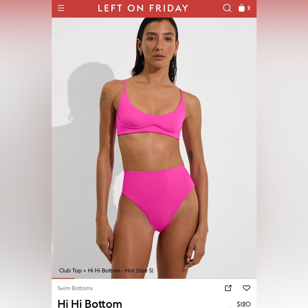 NWT Left On Friday Hi Hi bottom